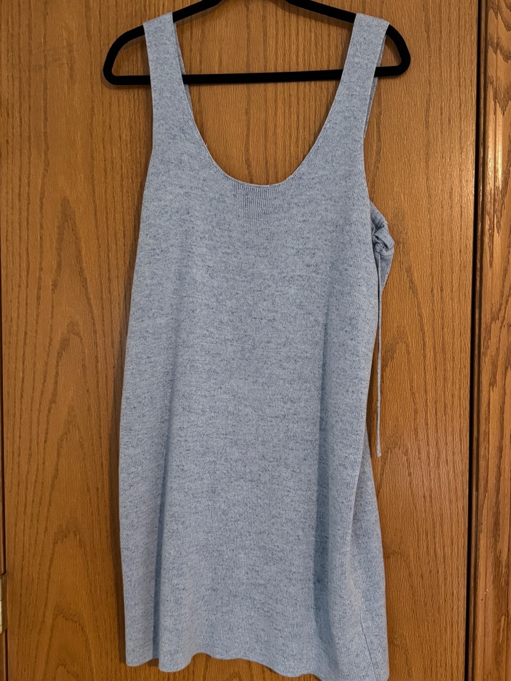 Club Monaco Light Blue Sleeveless Knit Dress
